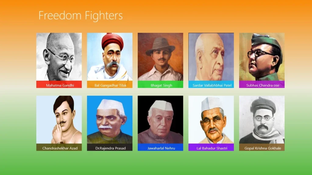 Greatest Freedom Fighters of India